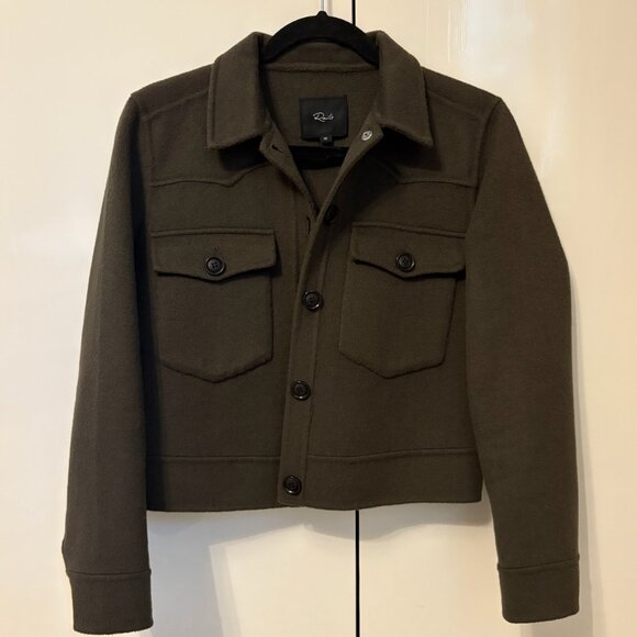 Rails Easton Jacket Size XS in Olive Green - Picture 6 of 9